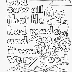High Quality Top Bible Coloring Pages For Kids With Verses Home Family Style Preschool Popular