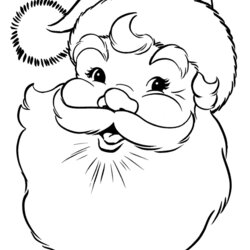 Free Printable Santa Claus Coloring Pages For Kids Of