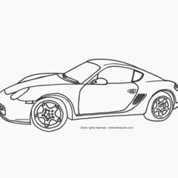Sterling Car Coloring Pages Porsche Cars Colouring Print Kids Only Colors Back Comments Website