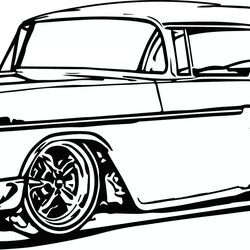 Exceptional Free Classic Cars Coloring Pages