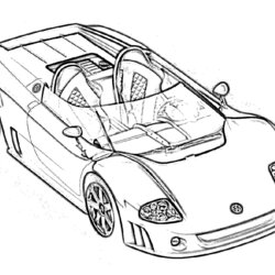 Outstanding Cars To Color Printable Coloring Page Race Car
