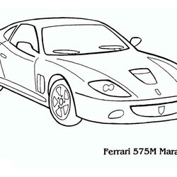 Legit Cars Coloring Pages To Print And Color