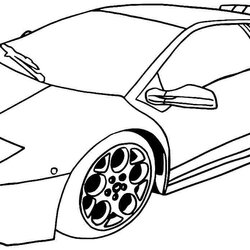 Cool Car Coloring Pages At Free Printable Cars Sports Boys Color Print Big