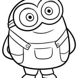 Eminent Minion Coloring Pages Free Download On Book