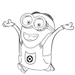 Super Print Download Minion Coloring Pages For Kids To Have Fun Minions Colouring Printable Grade Banana