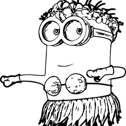Minion Coloring Pages Best For Kids Free