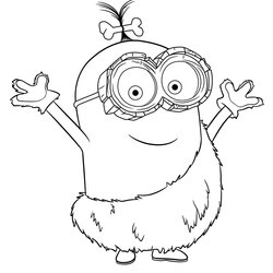 Minion Coloring Pages Best For Kids Minions Printable Free