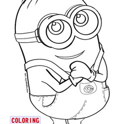 Out Of This World Minions Coloring Pages By On Token