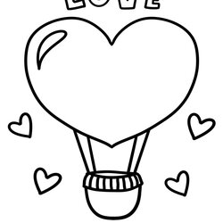 Brilliant Valentines Coloring Pages Free For Kids Click Day