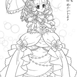 Coloring Page Girl Pages