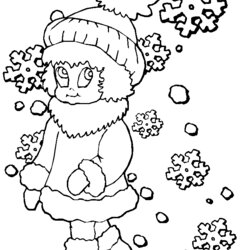 Superb Free Printable Winter Coloring Pages For Kids