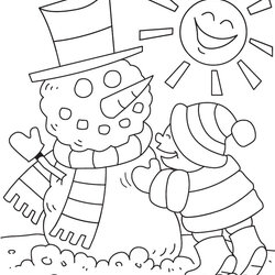 Superlative Free Printable Winter Coloring Pages For Kids Preschool Print Colouring Color