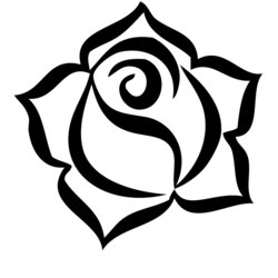 Perfect Roses Coloring Pages To Print Home Rose Printable Popular