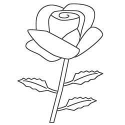 Swell Free Printable Roses Coloring Pages For Kids Rose Flower Sheets