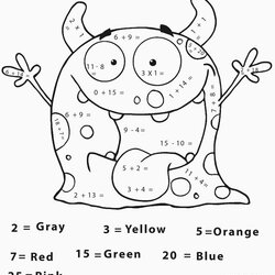 Free Printable Math Coloring Pages For Kids Halloween
