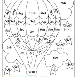 Superior Math Coloring Pages Sheets Free Illustrations Page