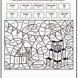 Wizard Math Coloring Pages Printable