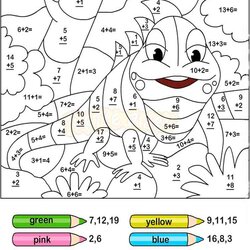 Perfect Math Coloring Pages Printable Print