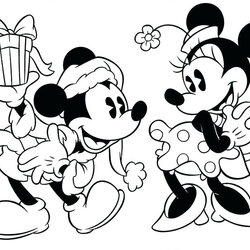 Champion Mickey Mouse Christmas Coloring Pages Best For Kids Minnie