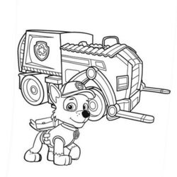 Marvelous Paw Patrol Free Printable Coloring Pages Rocky Print Look Other