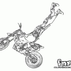 High Quality Dirt Bike Coloring Pages For Kids Home Colouring Honda Bikes Printable Comments Goggles Related