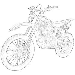 Wizard Free Dirt Bike Coloring Pages For Kids Save Print Enjoy Page