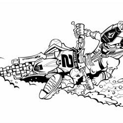 Superior Dirt Bike Coloring Pages To Print Screen Shot At Pm