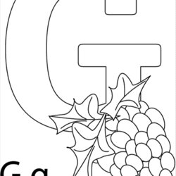 Fantastic Free Letter Coloring Pages Preschool Download