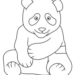 Great Coloring Pages Panda Free Printable