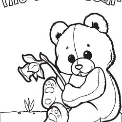 Legit Teddy Bear Printable Coloring Pages Word Searches