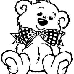 Teddy Bear Coloring Pages Disney Kids Worksheet Christmas