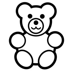 Brilliant Free Printable Teddy Bear Coloring Pages For Kids Bears Baby Colouring Sheet Colour Outline Clip