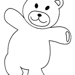 Admirable Teddy Bear Coloring Pages For Your Kids Cartoon Gummy