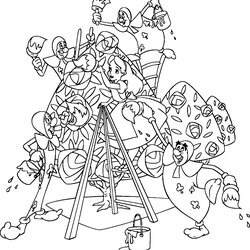 Free Printable Alice In Wonderland Coloring Pages For Kids Book Color Disney Page