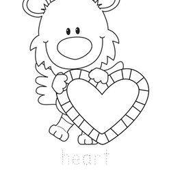 Sublime Free Printable Valentines Day Coloring Pages Activity