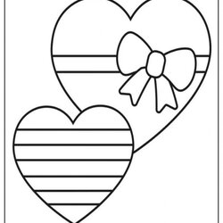 Matchless Valentines Coloring Pages For Toddlers