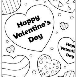 Superior St Valentine Day Coloring Pages Updated Valentines Artwork