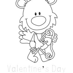 Free Printable Valentines Day Coloring Pages Sheets