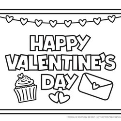 Spiffing Find Stylish Valentines Day Coloring Pages Selections Happy Page