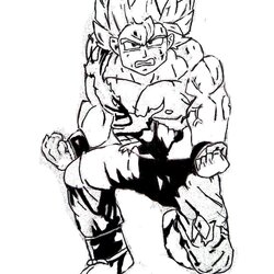 Great Free Printable Dragon Ball Coloring Pages For Kids Print