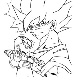 Exceptional Dragon Ball Coloring Pages Games Color Animated Printable