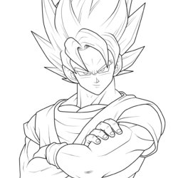 Sterling Free Printable Dragon Ball Coloring Pages Minimalist Blank Sheets