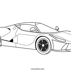 Eminent Free Printable Sports Car Coloring Pages For Kids
