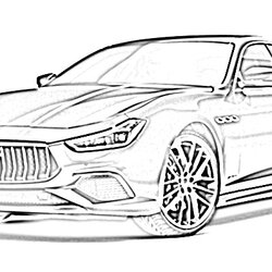Excellent Free Sports Car Coloring Pages For Kids Save Print Enjoy Maserati