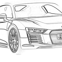 The Highest Quality Free Sports Car Coloring Pages For Kids Save Print Enjoy Audi