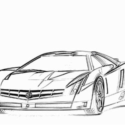 Sports Car Colouring Pages To Print Coloring Cars Printable Kids Of