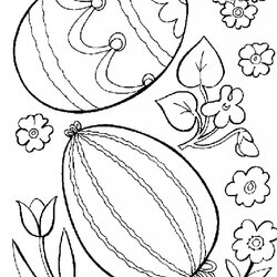 Splendid Free Printable Easter Egg Coloring Pages For Kids Eggs