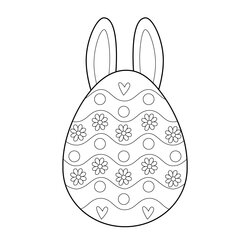 Sublime Best Adult Easter Egg Coloring Pages Printable Free