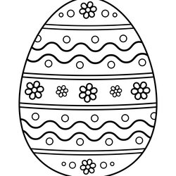 Matchless Printable Easter Eggs Coloring Pages