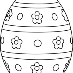 Easter Egg Design Coloring Page For Kids Free Printable Pages Print Online Color